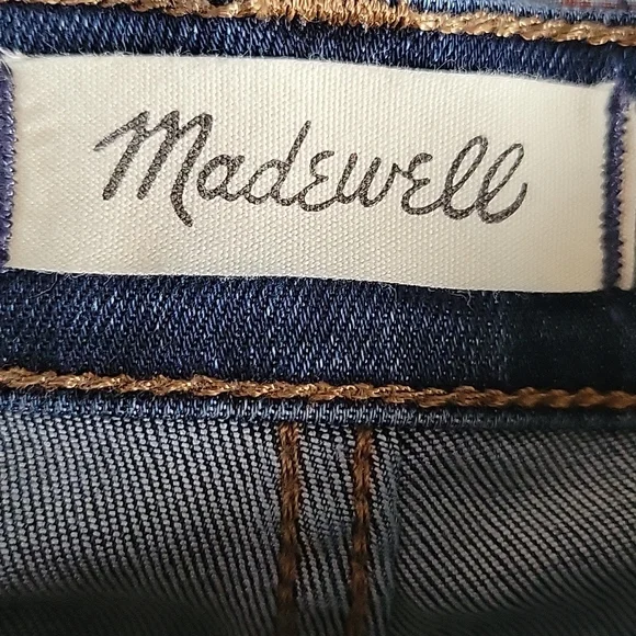 🌻 Madewell Women's 10" High-rise Skinny Jeans Size 26P - Picture 8 of 9
